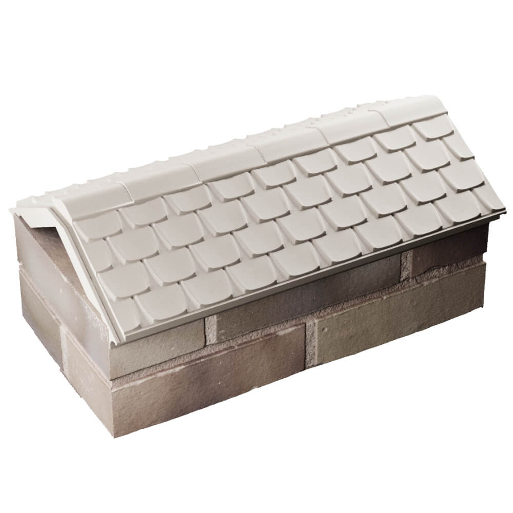 Парапет Zking Эльбрус Бежевый с посадкой на 1 кирпич (255мм) в Кирове фото