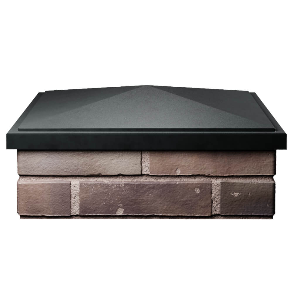 Колпак Zking БонаМоно Черный на столб 2х2 кирпича (515х515, 530х530мм) Киров фото