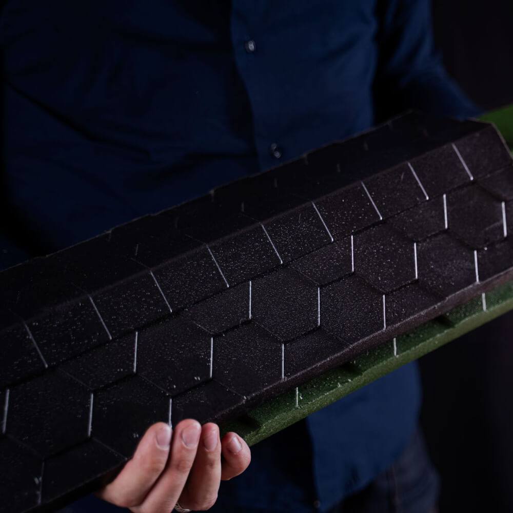 Парапет Zking Эверест Черный с посадкой на 1 кирпич (200/225/255мм) в Кирове фото